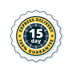 15 Day Express Delivery illustration