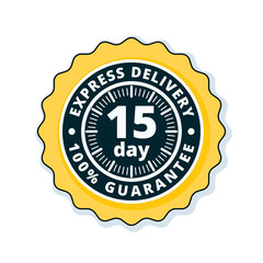 15 Day Express Delivery illustration