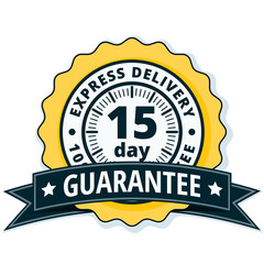 15 Day Express Delivery illustration