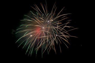 Lago e Fuochi d'artificio