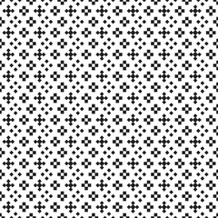 Black and white seamless pattern