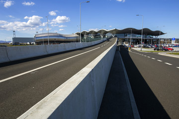 Franjo Tudjman airport in Zagreb, Croatia.