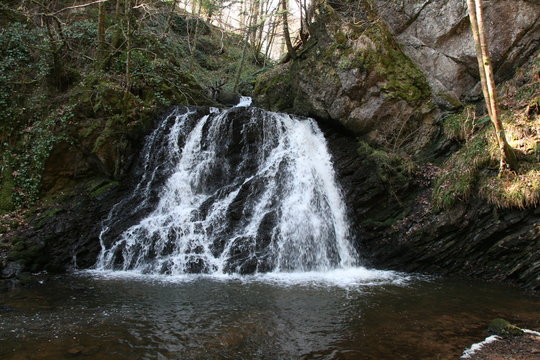 Fairy Glen Falls, Rosemarkie, Scottish Highlands, Scotland