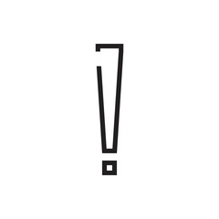 exclamation mark icon