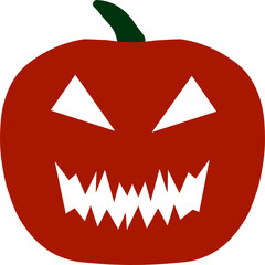 Carved Halloween Pumpkin