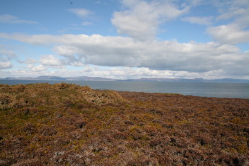 Coastline at Tarbat Ness Lighthouse, Scottish Highlands, Dornach Firth, Scotland