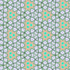 Abstract fractal geometric pattern computer-generated illustration