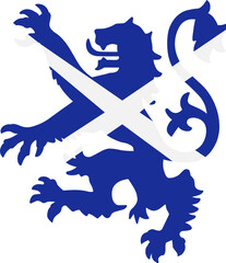 Scottish Lion Rampant