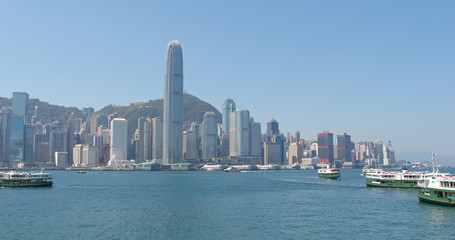 Obraz premium Hong Kong cityscape