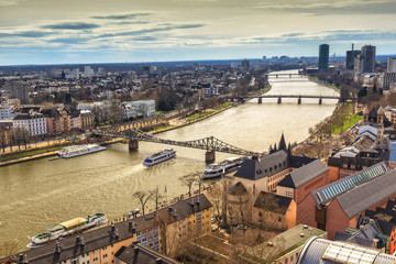 Fototapeta premium Frankfurt Mainufer 2
