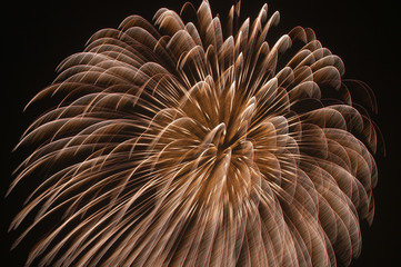 Obraz premium 夜空の花火