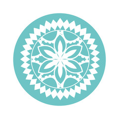 colorful and circular mandala mandala vector illustration design