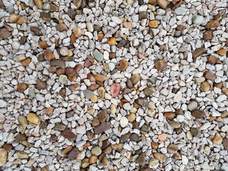 Fondo de grava de colores