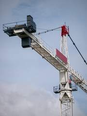 Tower crane standing tall