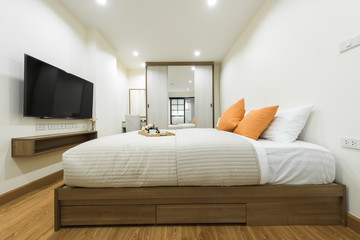 Fototapeta na wymiar Interior design modern Bedroom