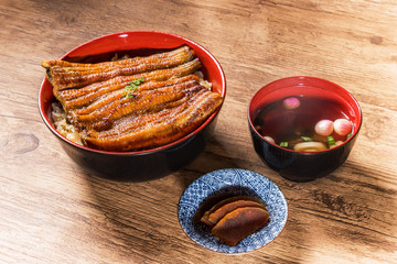 国産うなぎのかばやき　Luxury of Japan production eel