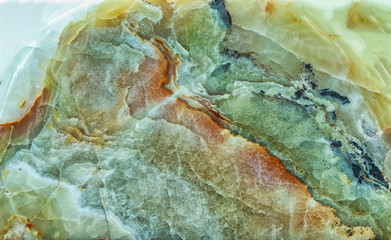 Marble mineral stone with various stone artifacts from the crystallization of volcanic rock create unique in the natural world that people have not discovered yet.