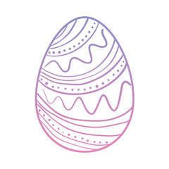 happy easter egg paint