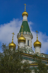 Fototapeta na wymiar ソフィアのロシア教会