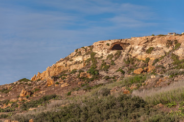 Fototapeta na wymiar Malta Cliff and Cave