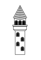 tower of medieval castle