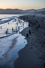 santa monica beach state park
