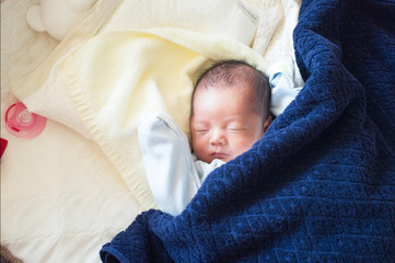 赤ちゃんの寝顔