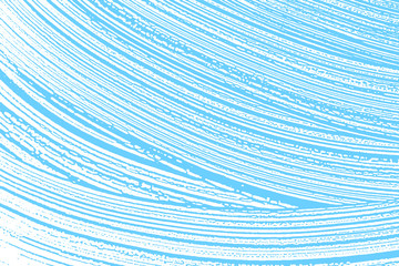 Plakat Natural soap texture. Amazing light blue foam trace background. Artistic bewitching soap suds. Cleanliness, cleanness, purity concept. Vector illustration.