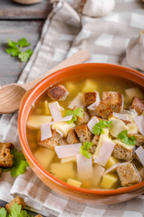Garlic soup