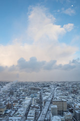 Cityscape of Sapporo, Japan