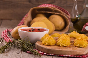 Duchess potatoes.