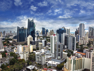 Obraz premium Downtown Panama City Skyscrapers, Panama