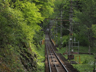 Fototapeta premium ケーブルカー