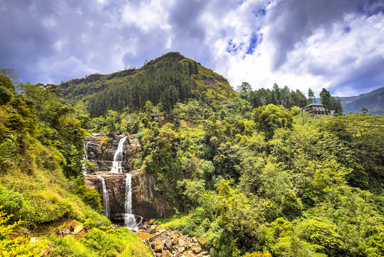 Fototapeta Ramboda falls, Sri Lanka
