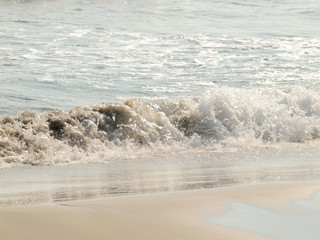 Close up beach
