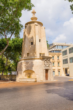 Floriana, Malta. Wignacourt Water Tower.