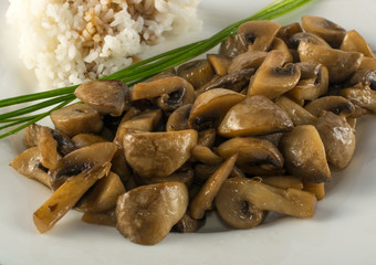 Rice with Mushrooms