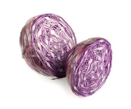 Cut of Red Cabbage