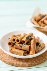 Thai crispy coconut roll