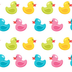 seamless pattern with duck