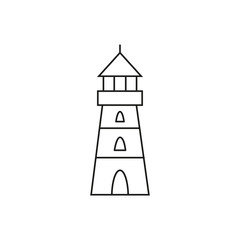 Lighthouse of icon