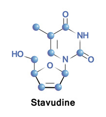 Stavudine medication HIV
