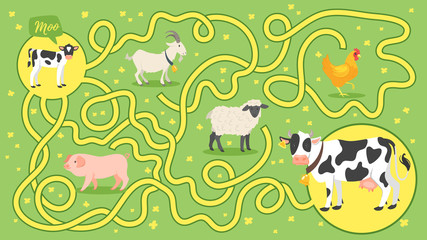 maze or labyrinth for children