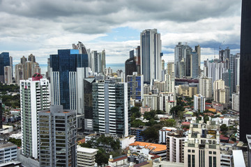 Obraz premium Downtown Panama City Skyscrapers, Panama
