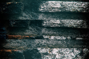 Grunge brick wall texture, background of stone, rock surface