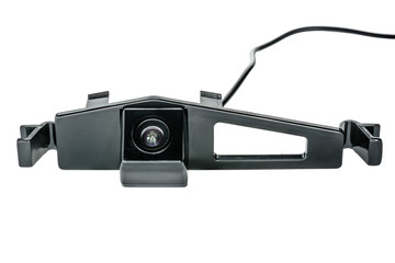 car rear view camera with a transparent plafond