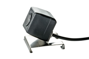 car rear view camera with a transparent plafond