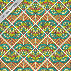 Seamless pattern tile