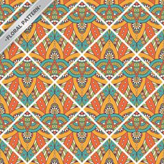 Seamless pattern tile