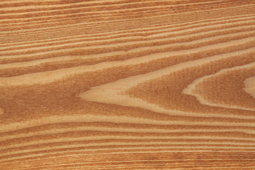 larch planking covered with oil